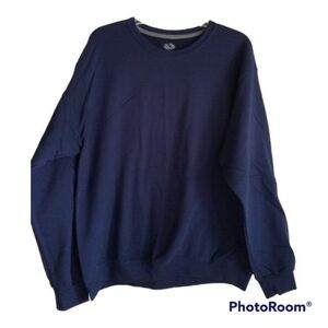 Fruit of the Loom Navy Blue Sweatshirt Size L, NWOT